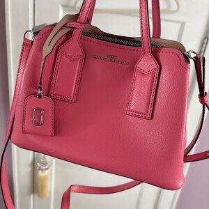 Marc Jacobs Pink Leather The Editor Women's Bag